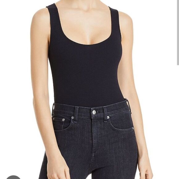 Good American scoop neck bodysuit, - Picture 1 of 9